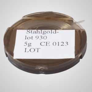 Stahlgold-Lot 930 5g Spenderrolle